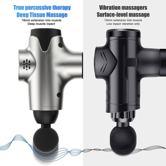 NWT‎ LEGIRAL LE3 DEEP TISSUE MASSAGE GUN FOR ATHLETES & PAIN RELIEF - Picture 9 of 11